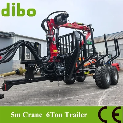 Trailer Mounted Log Loader